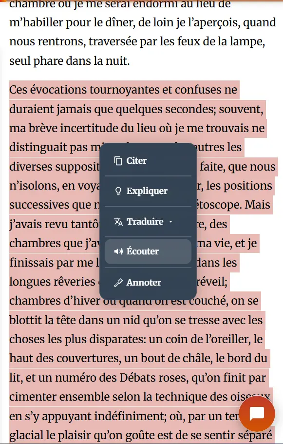 Écouter