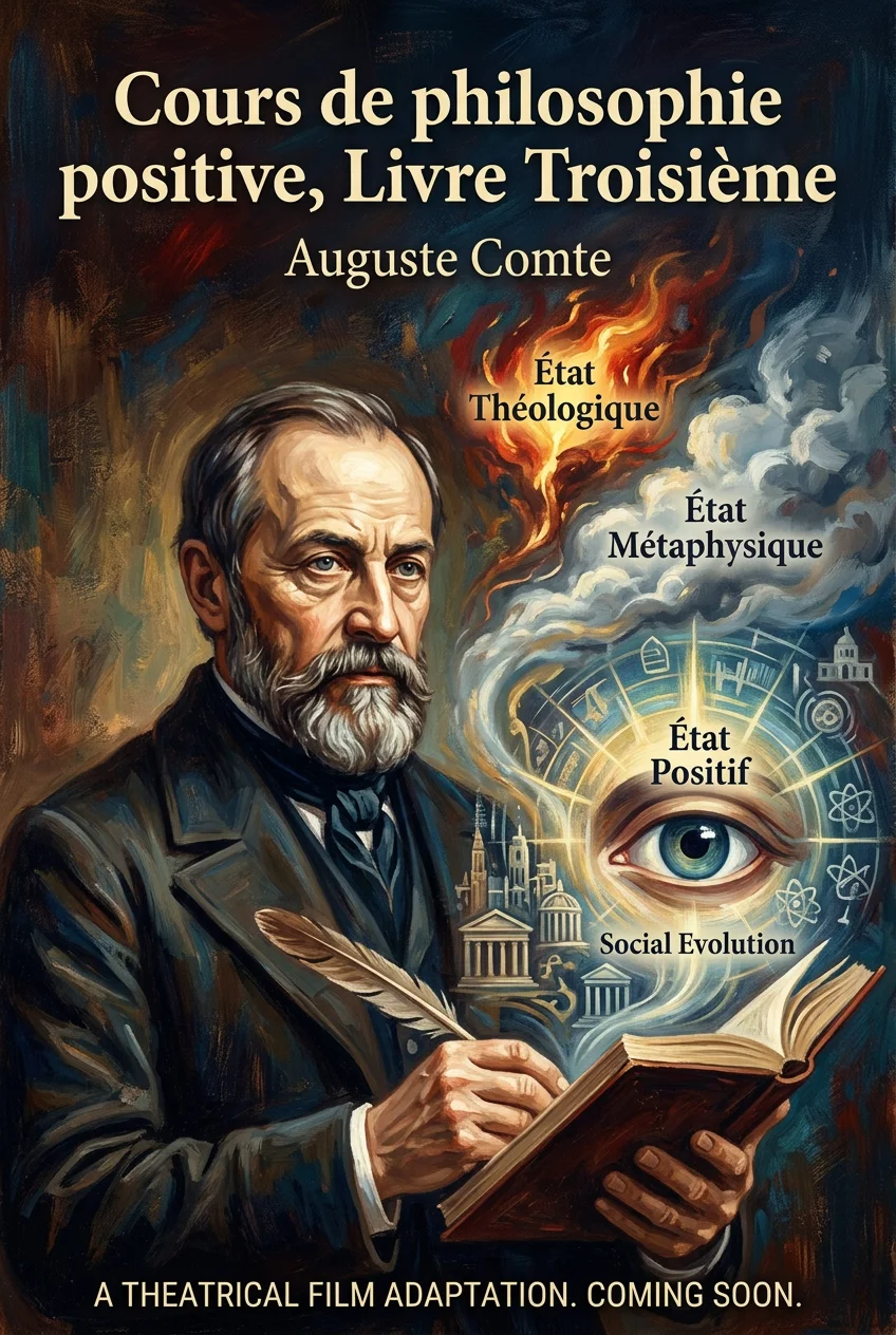 Cours de philosophie positive, Livre Troisième