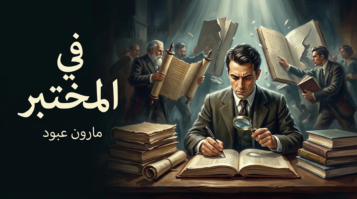 في المختبر