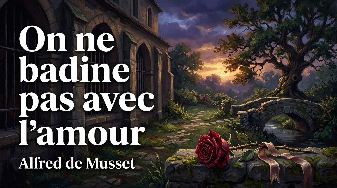 On ne badine pas avec l'amour
